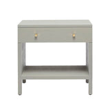 Rema Double Nightstand - Grey