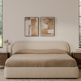 Kerian Bed - Oatmeal