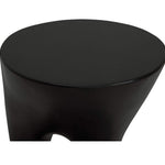 Rothko Tall Outdoor Side Table Black – finish detail