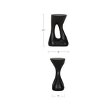 Rothko Tall Outdoor Side Table Black – dimensions