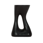 Rothko Tall Outdoor Side Table Black – front view