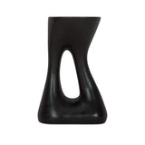 Rothko Tall Outdoor Side Table Black – front view