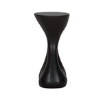 Rothko Tall Outdoor Side Table Black – right side