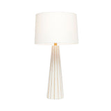 Scotia White/Gold Table Lamp