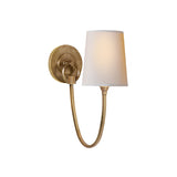 Reed Sconce - Antique Brass