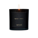 Spruce + Amber Boxed Candle