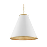 Pierre 22.00" Pendant - White