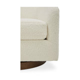 Willfarrow Swivel Chair Shearling White – base detail
