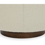 Willfarrow Swivel Chair Shearling White – chair detail